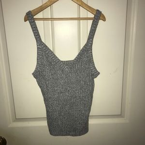 AMERICAN EAGLE soft and sexy ribbed cropped tank